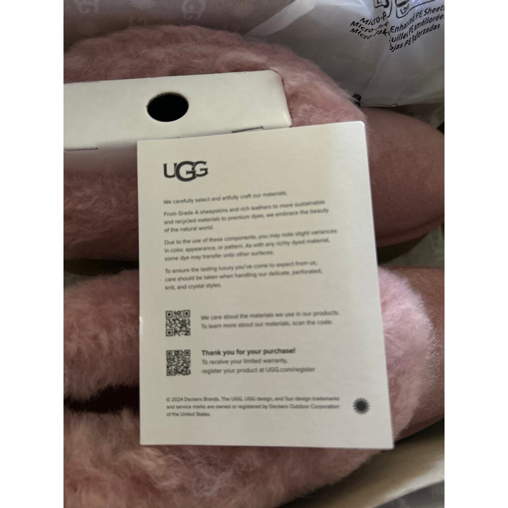 UGG WOMENS Tazzelle Slipper Womens "Pink Dawn" In women's Size & NEW IN BOX - Picture 7 of 9